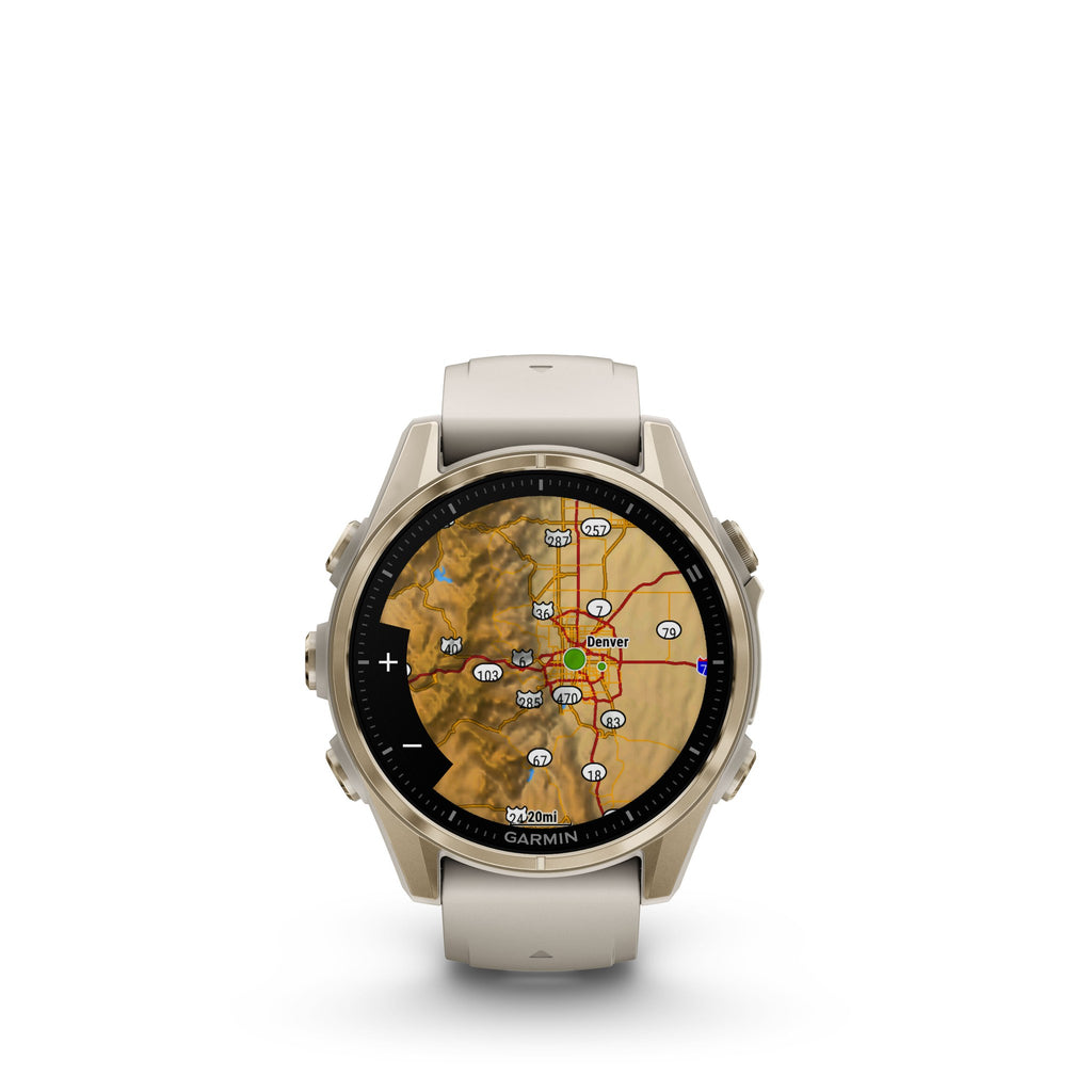 Garmin Fēnix 8 43mm AMOLED — Reloj multideporte compacto — MexOutdoor