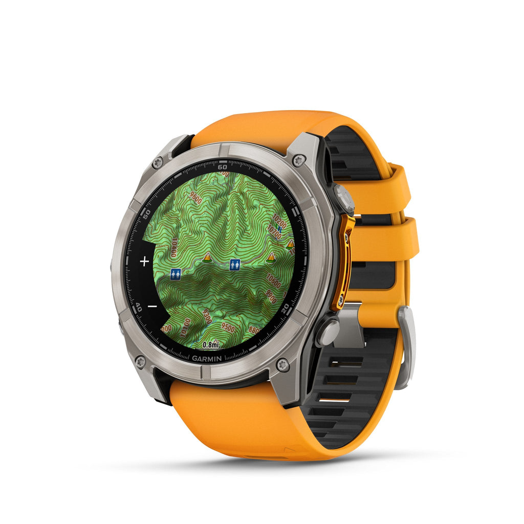Garmin Fēnix 8 51mm Titanio Spark Orange/Graphite — MexOutdoor