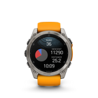 Garmin Fēnix 8 51mm AMOLED Titanio Spark Orange/Graphite — MexOutdoor