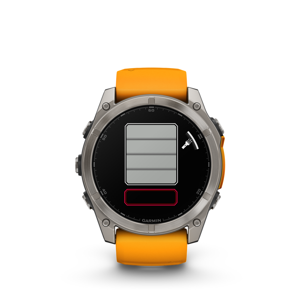 Garmin Fēnix 8 51mm AMOLED Titanio Spark Orange/Graphite — MexOutdoor