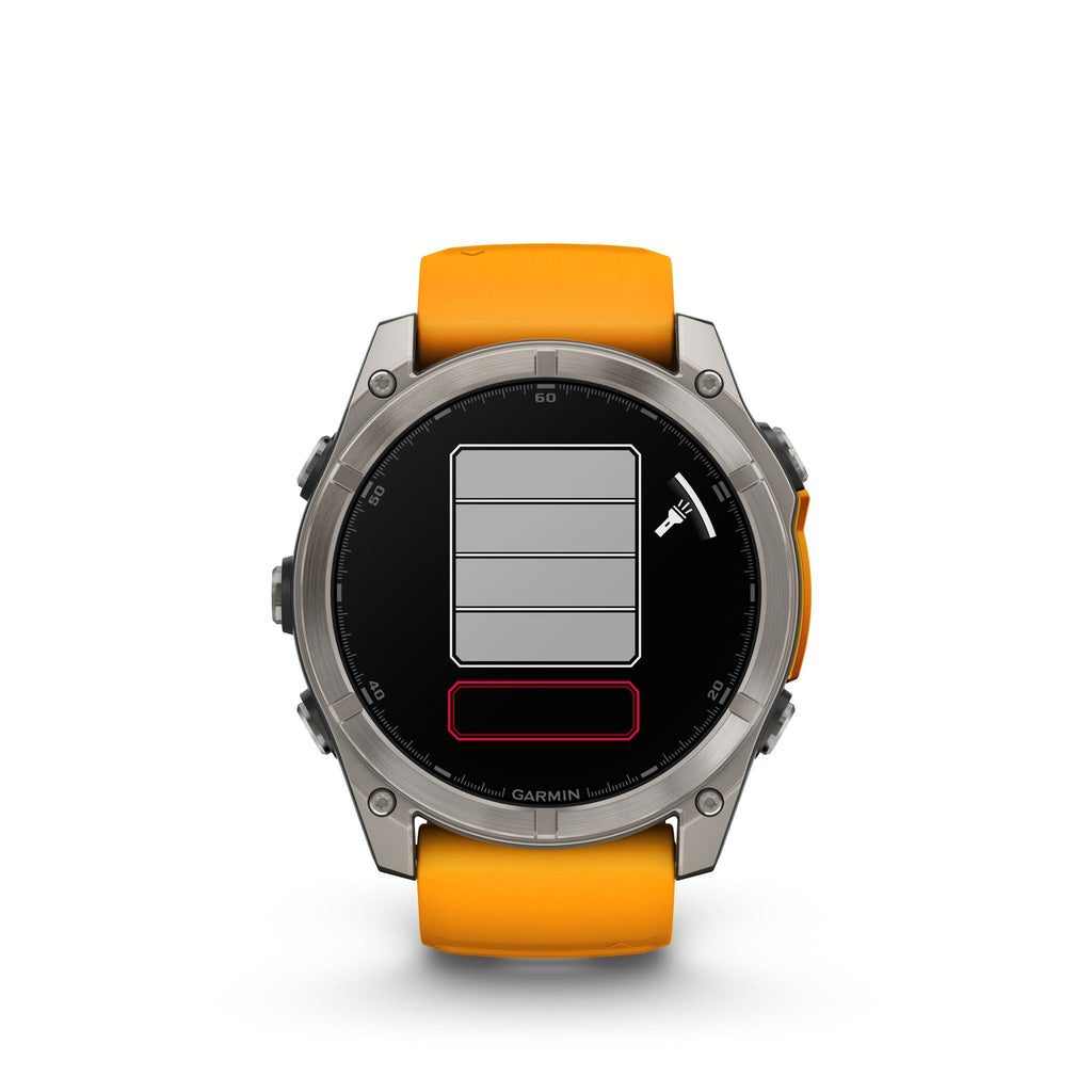 Garmin Fēnix 8 51mm Titanio Spark Orange/Graphite — MexOutdoor