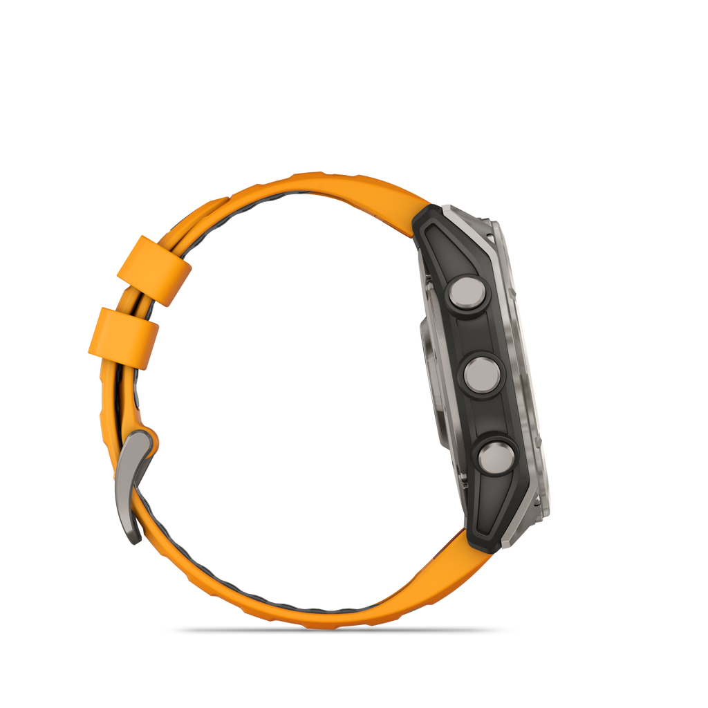Garmin Fēnix 8 51mm AMOLED Titanio Spark Orange/Graphite — MexOutdoor