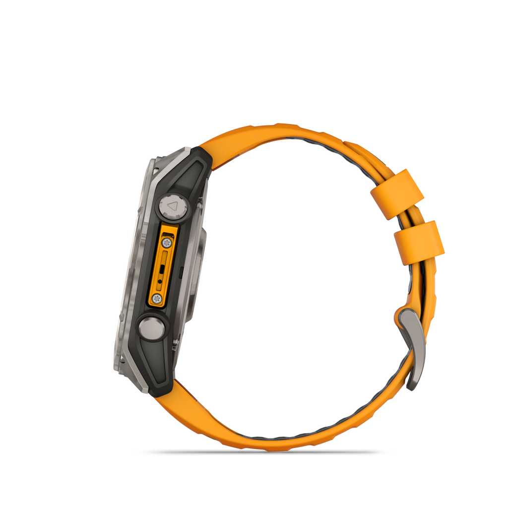 Garmin Fēnix 8 51mm AMOLED Titanio Spark Orange/Graphite — MexOutdoor