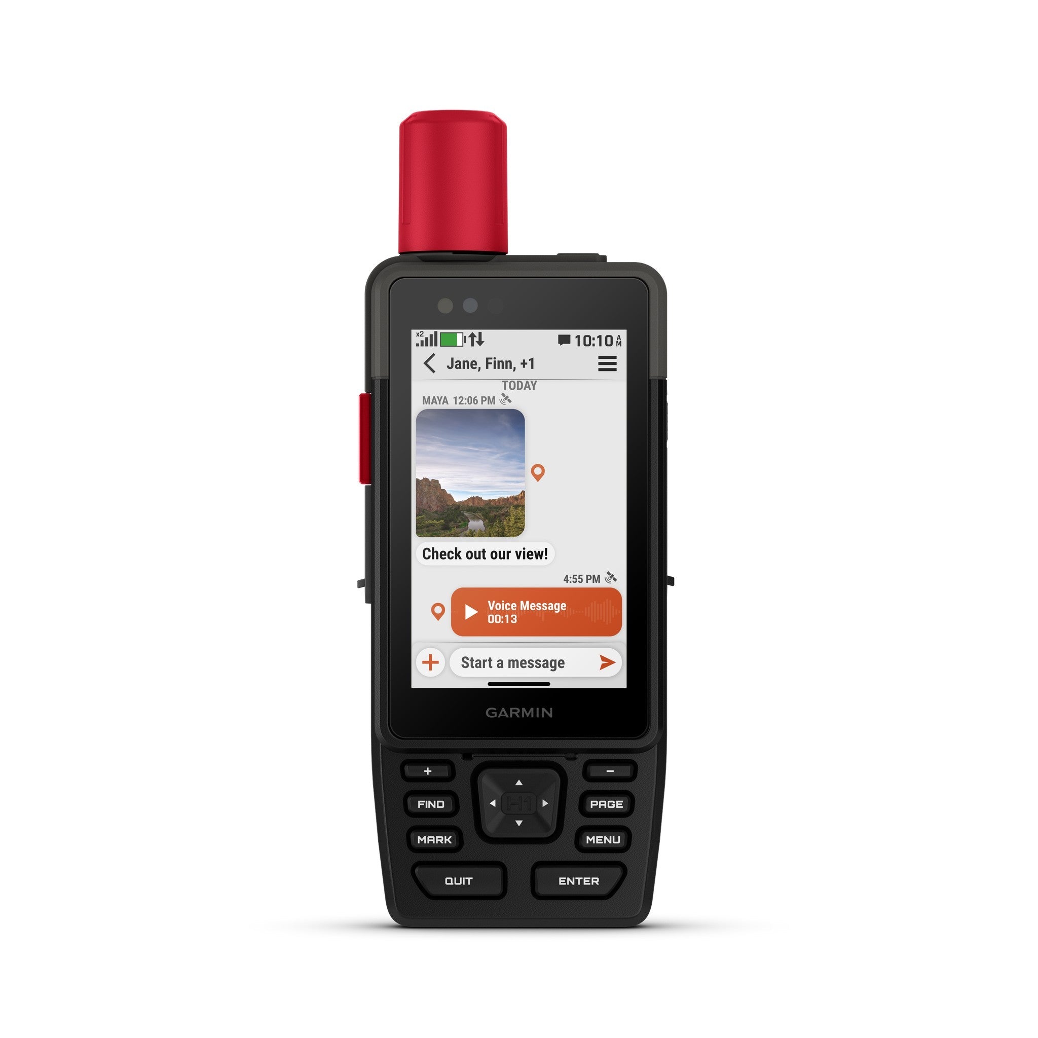 Garmin GPSMAP H1i Plus — Handheld con inReach y cámara — MexOutdoor