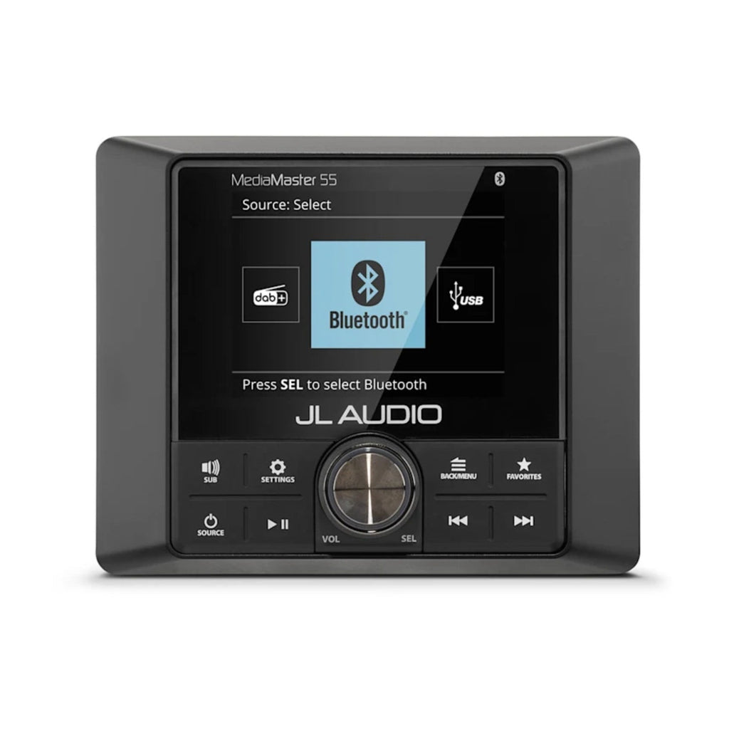 JL Audio MM55 — Estéreo central resistente a la intemperie — MexOutdoor