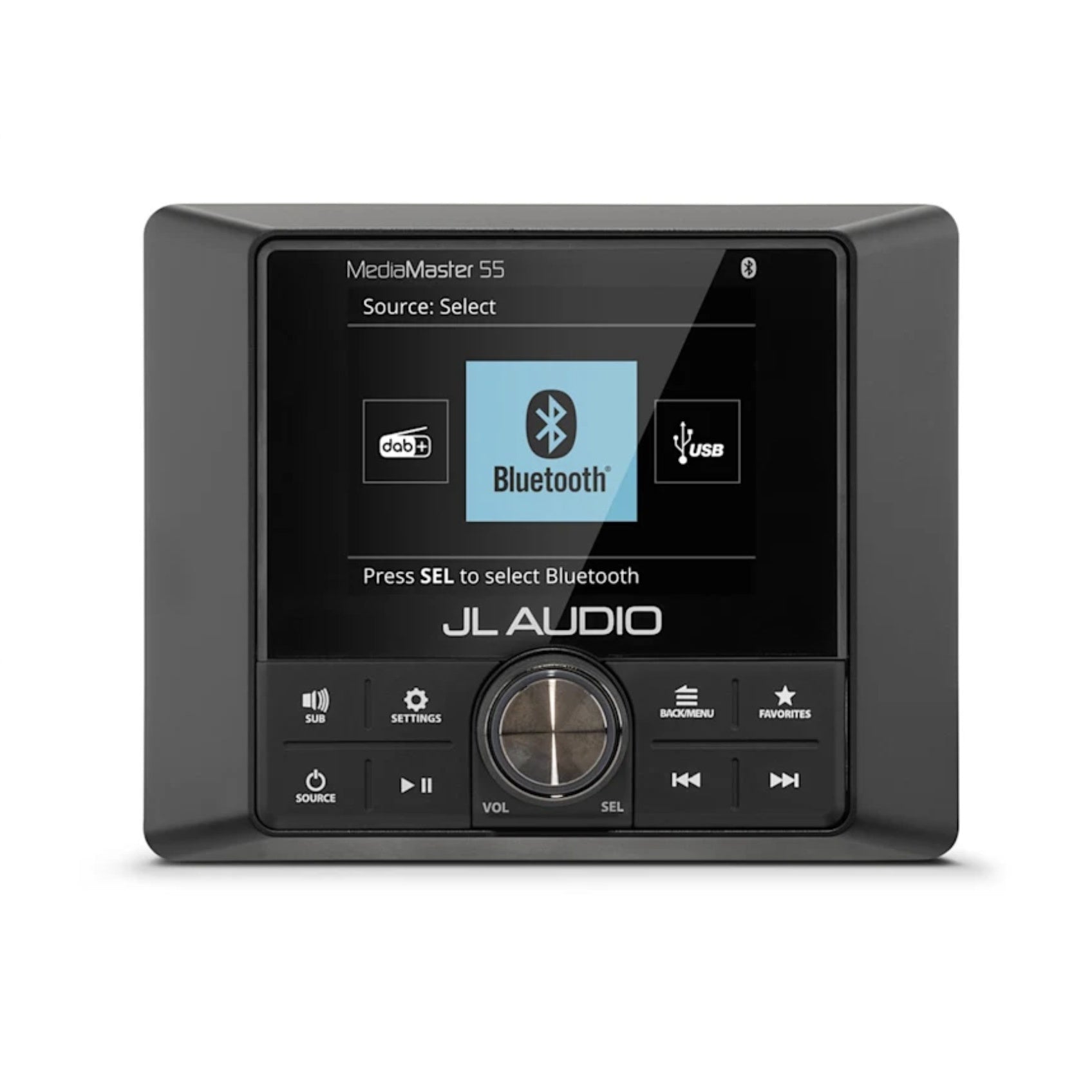 JL Audio MM55 — Estéreo central resistente a la intemperie — MexOutdoor