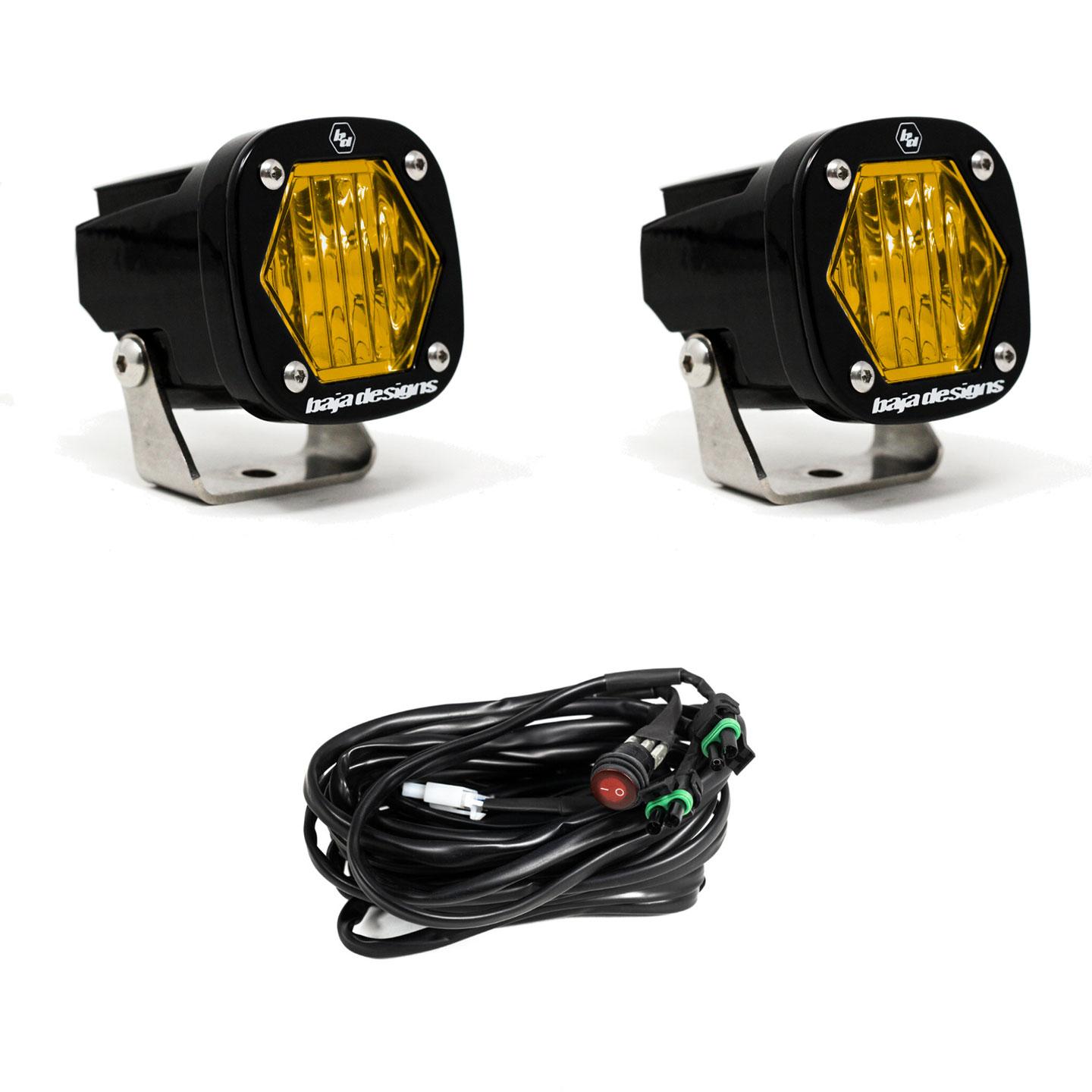 Baja Designs S1 Wide Cornering Ambar
