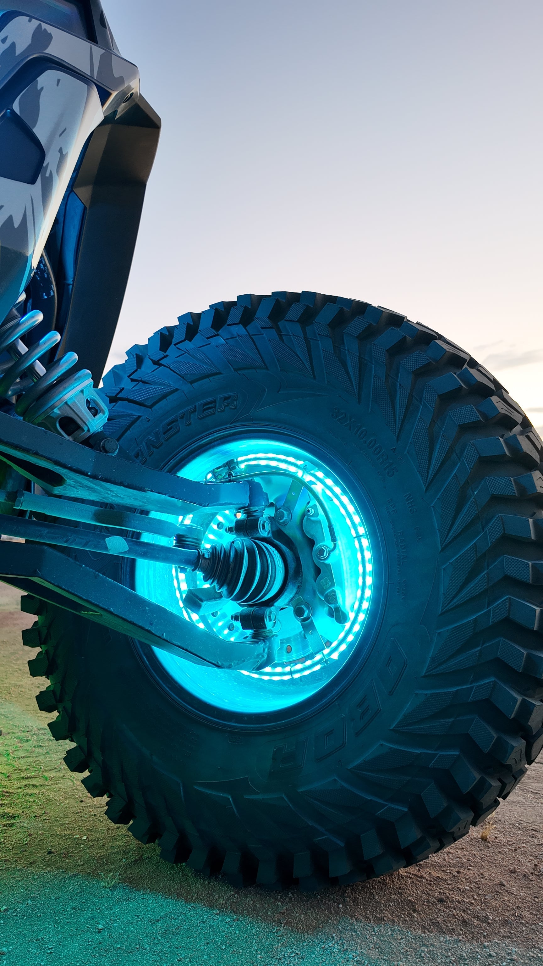 Lucky Whips aros LED RGB rin