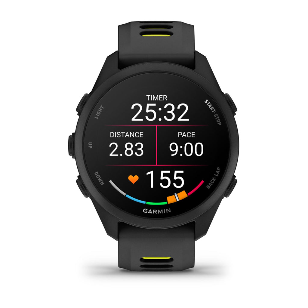 Forerunner 170 Negro/Amarillo detalle 3