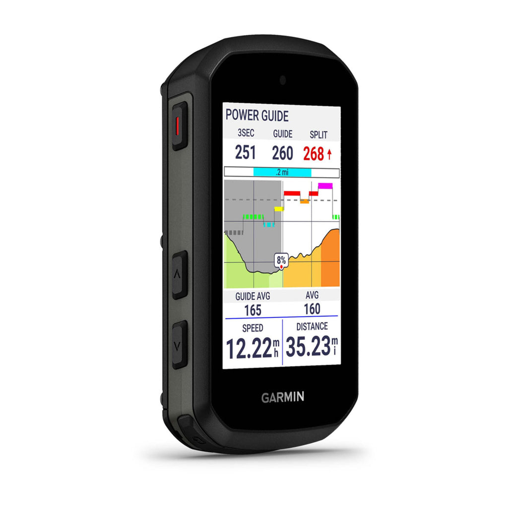 Garmin Edge 550 vista lateral derecha