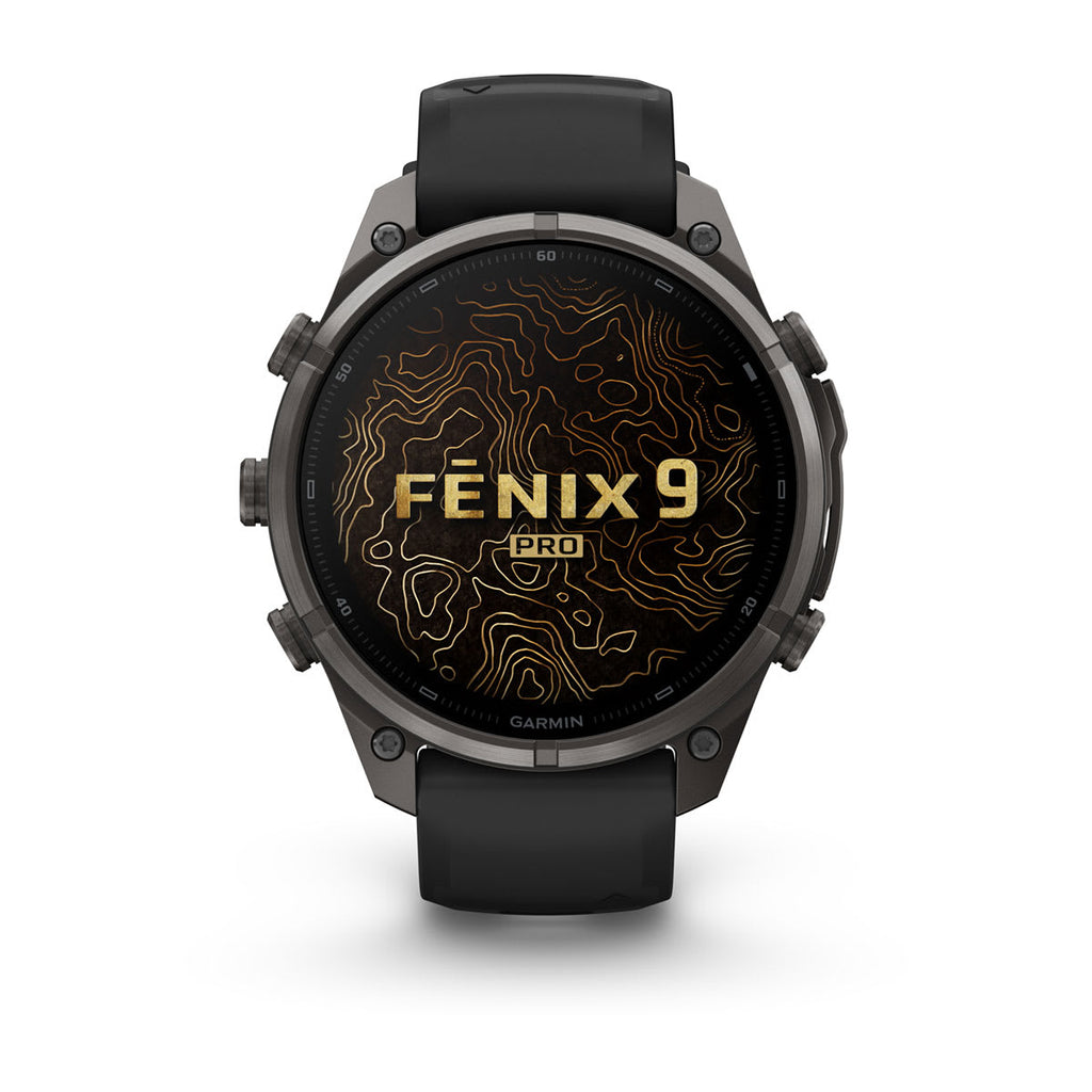 fenix 9 Pro AMOLED 47 mm gris carbón vista lateral derecha